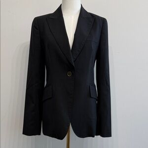 Burberry Size 6 Classic Black Women's Blazer
